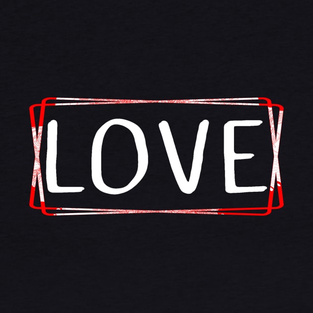 Love typography design by joyjeff